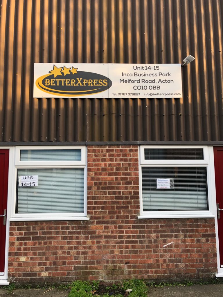 signage in sudbury, suffolk