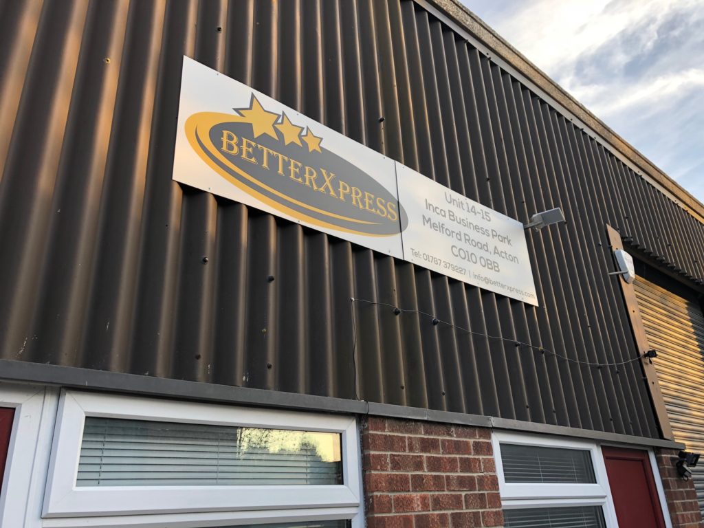 signage in sudbury, suffolk