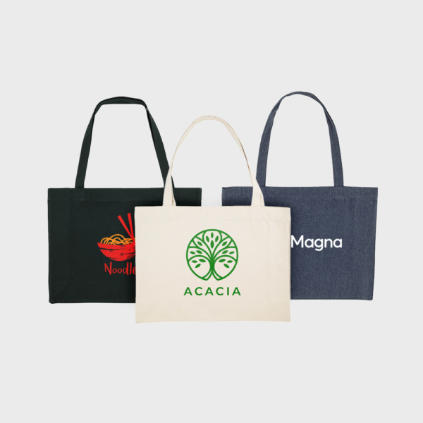 Woven shopping bag